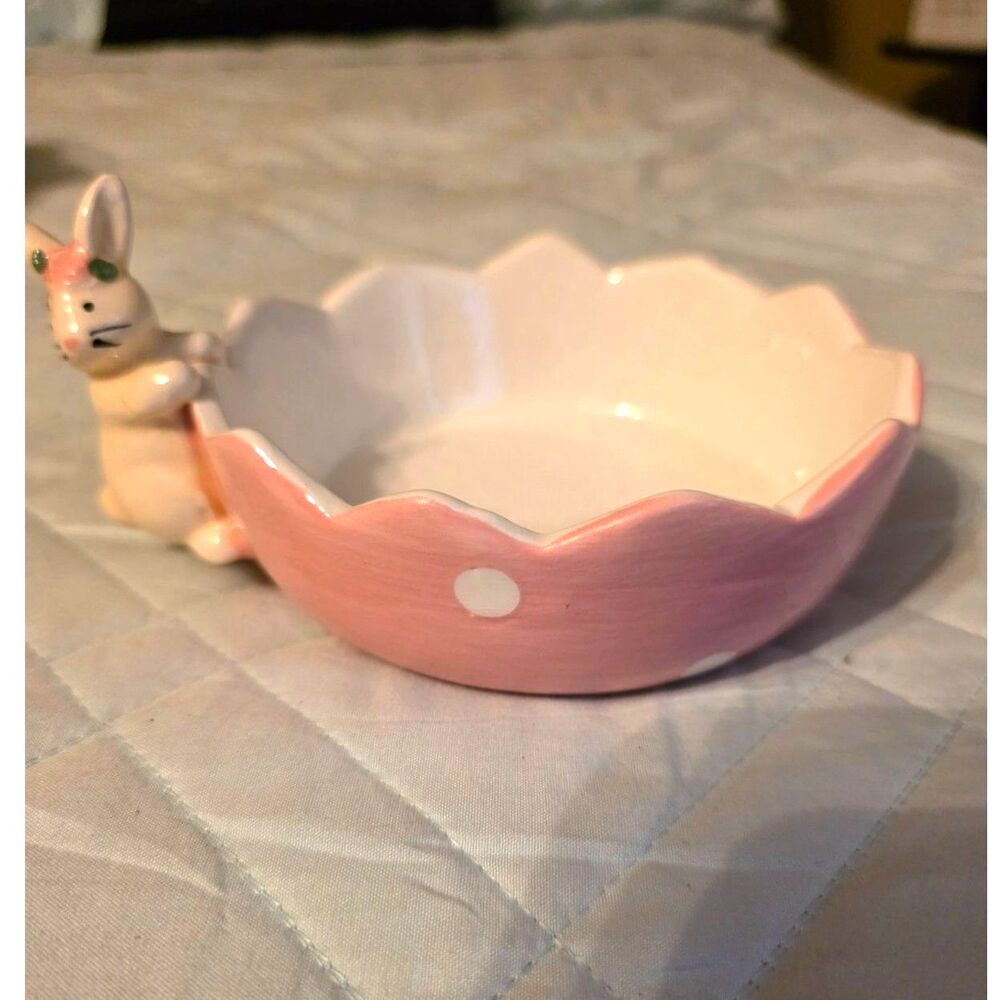 Yankee Candle Porcelain Bunny Bowl